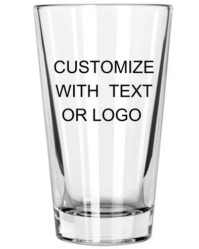 16 oz. Pint Glasses - Add Unit Logo or text