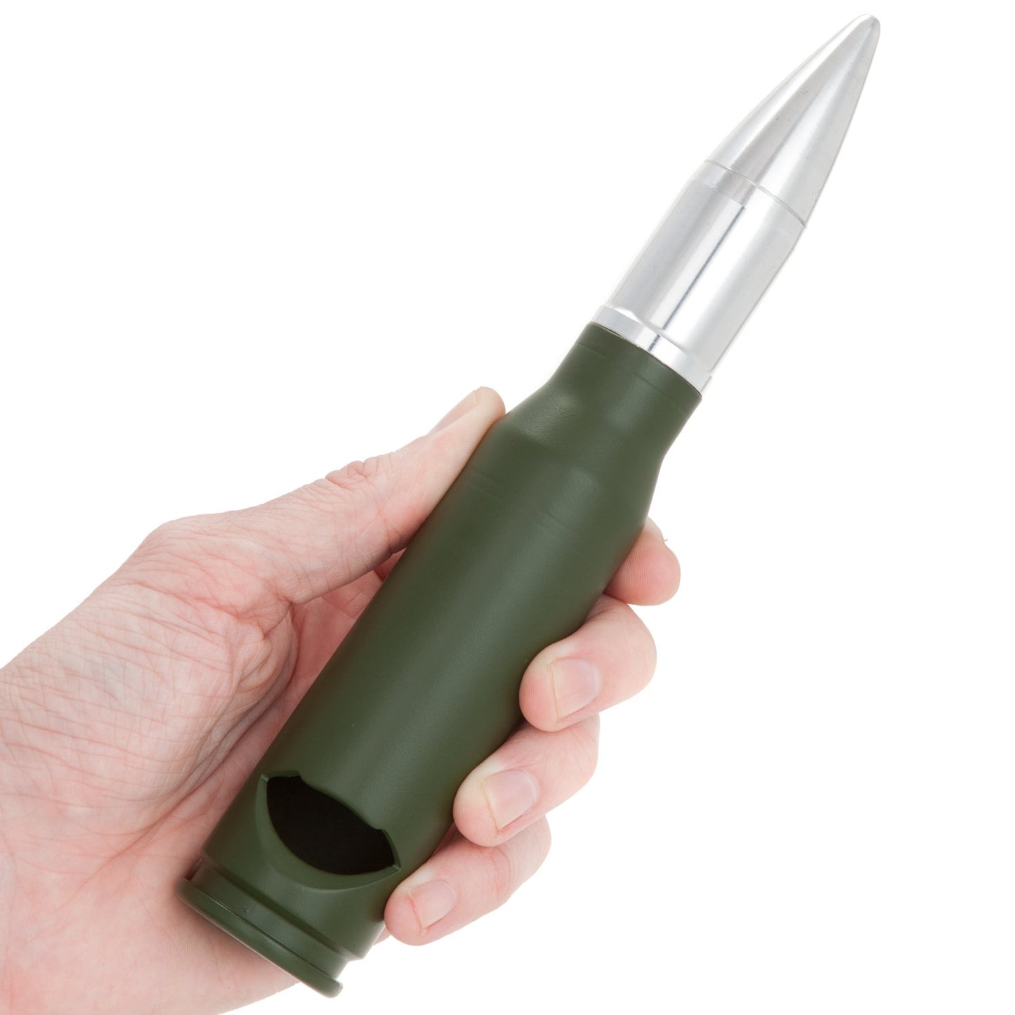 25MM Bushmaster Bullet Bottle Opener in Olive Drab